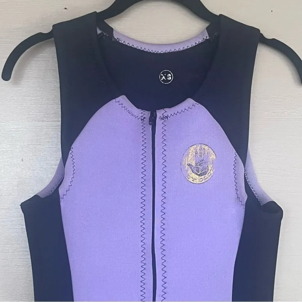 Body Glove 1/2 Wet Suit Purple Black XS - Picture 2 of 7